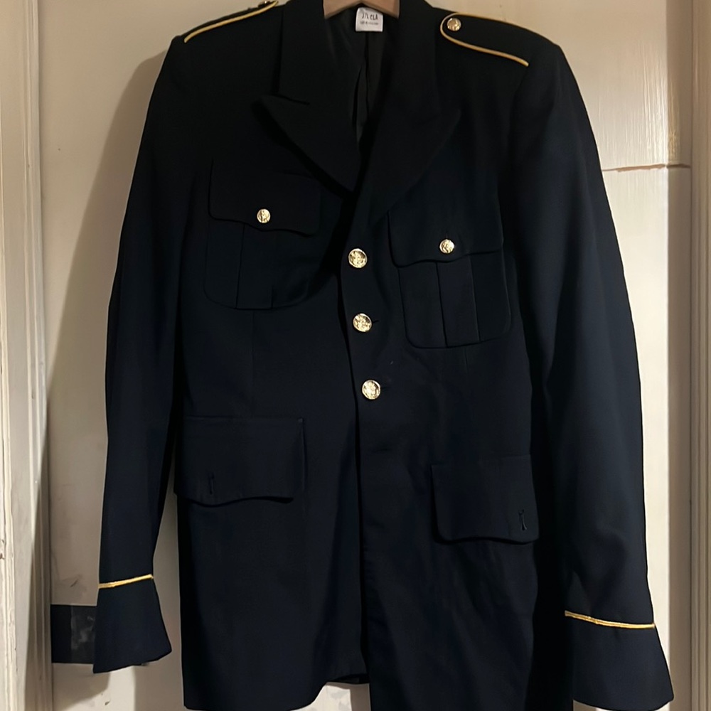 Army asu dress blues comes with pants uniforms set